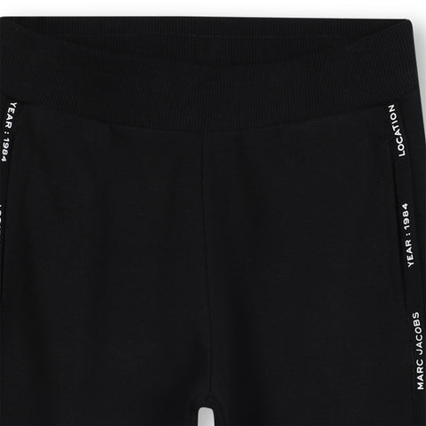 Marc Jacobs Boys Black Joggers
