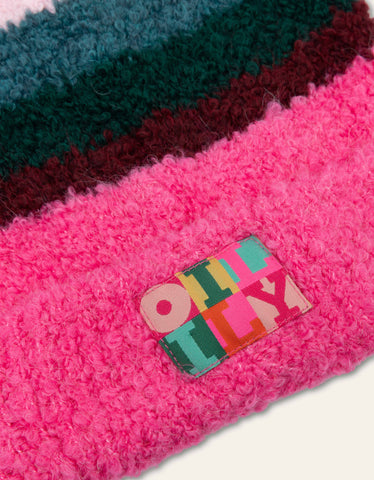 Oilily Girls Bright Rose Aafke Hat