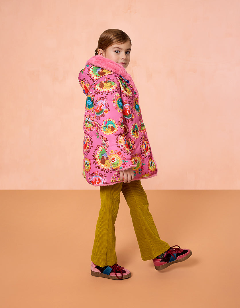 Oilily Girls Chateau Rose Castle Coat