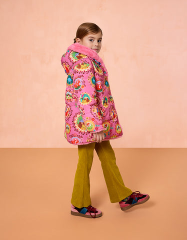 Oilily Girls Chateau Rose Castle Coat