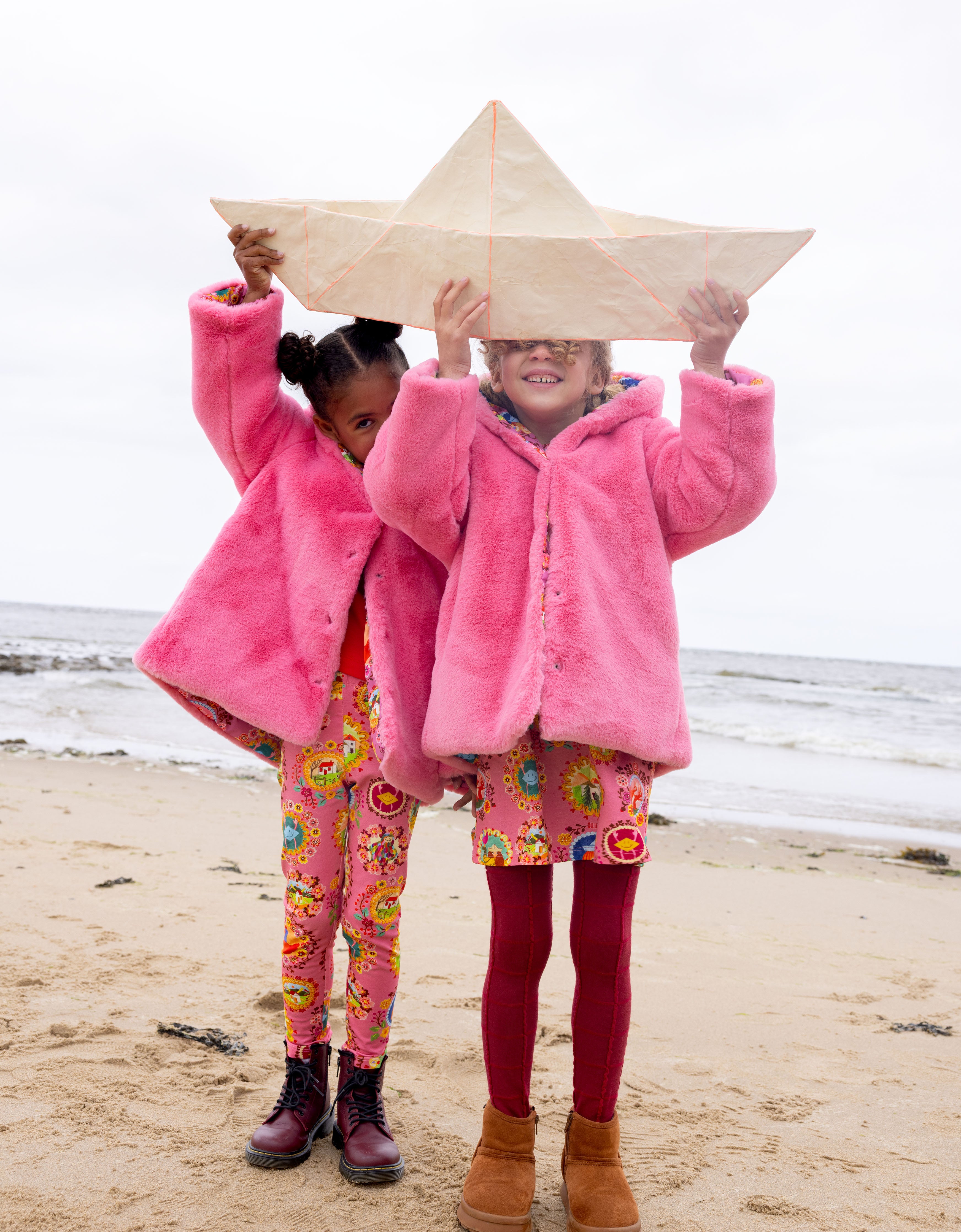 Oilily Girls Chateau Rose Castle Coat