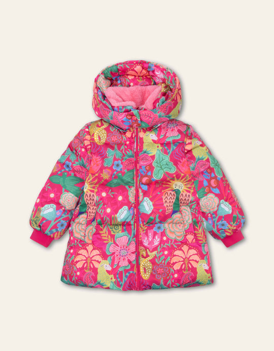 Girls Bright Rose Coorie Coat