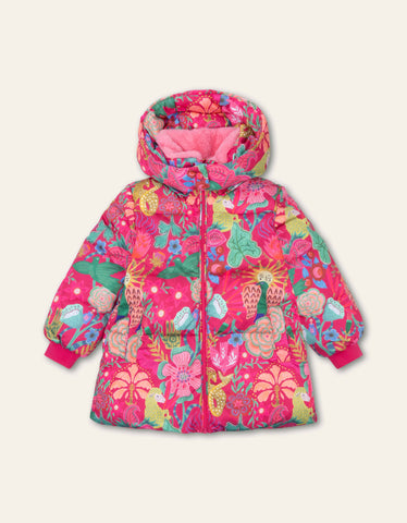 Oilily Girls Bright Rose Coorie Coat