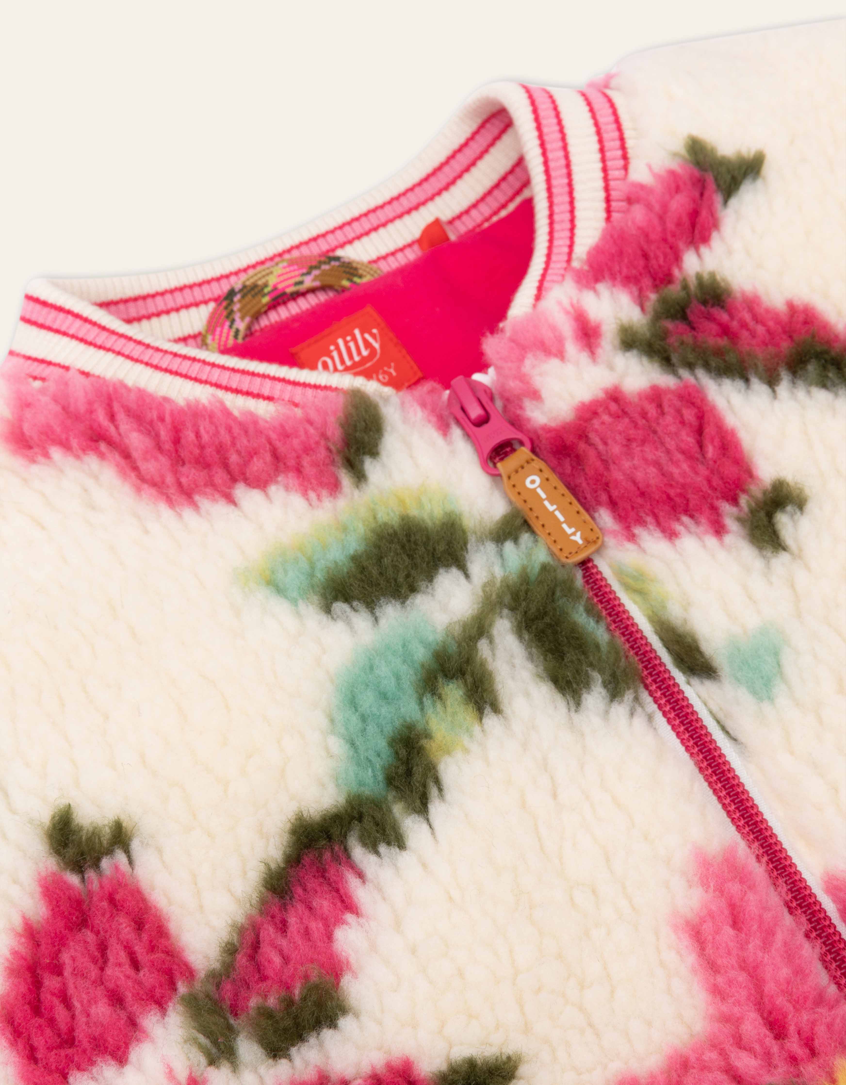 Oilily Girls Turtle Dove Cottage Coat