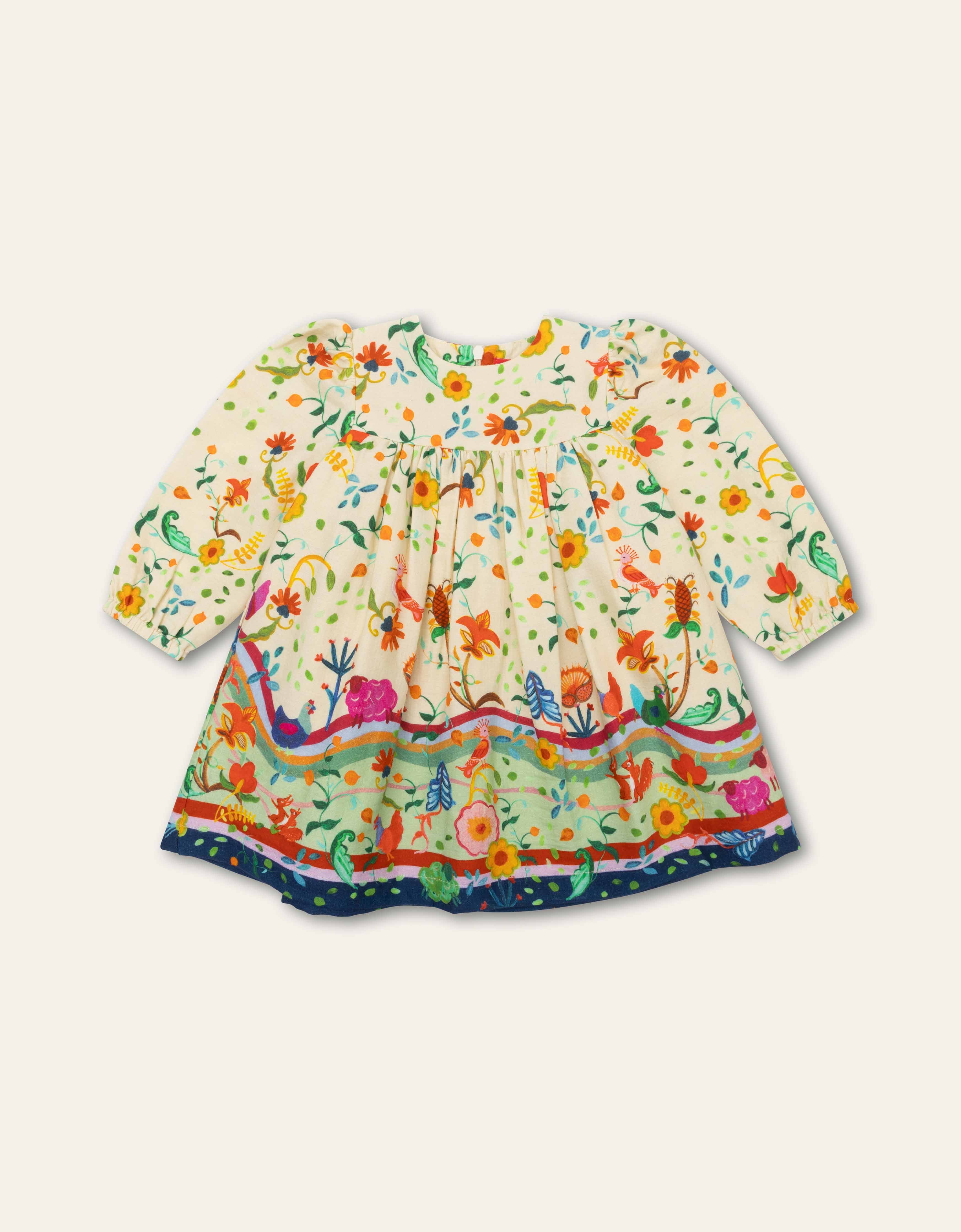Oilily Girls Wheat Djoyfull Dress