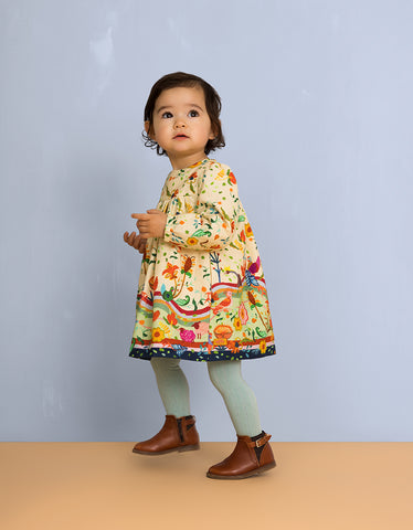 Oilily Girls Wheat Djoyfull Dress