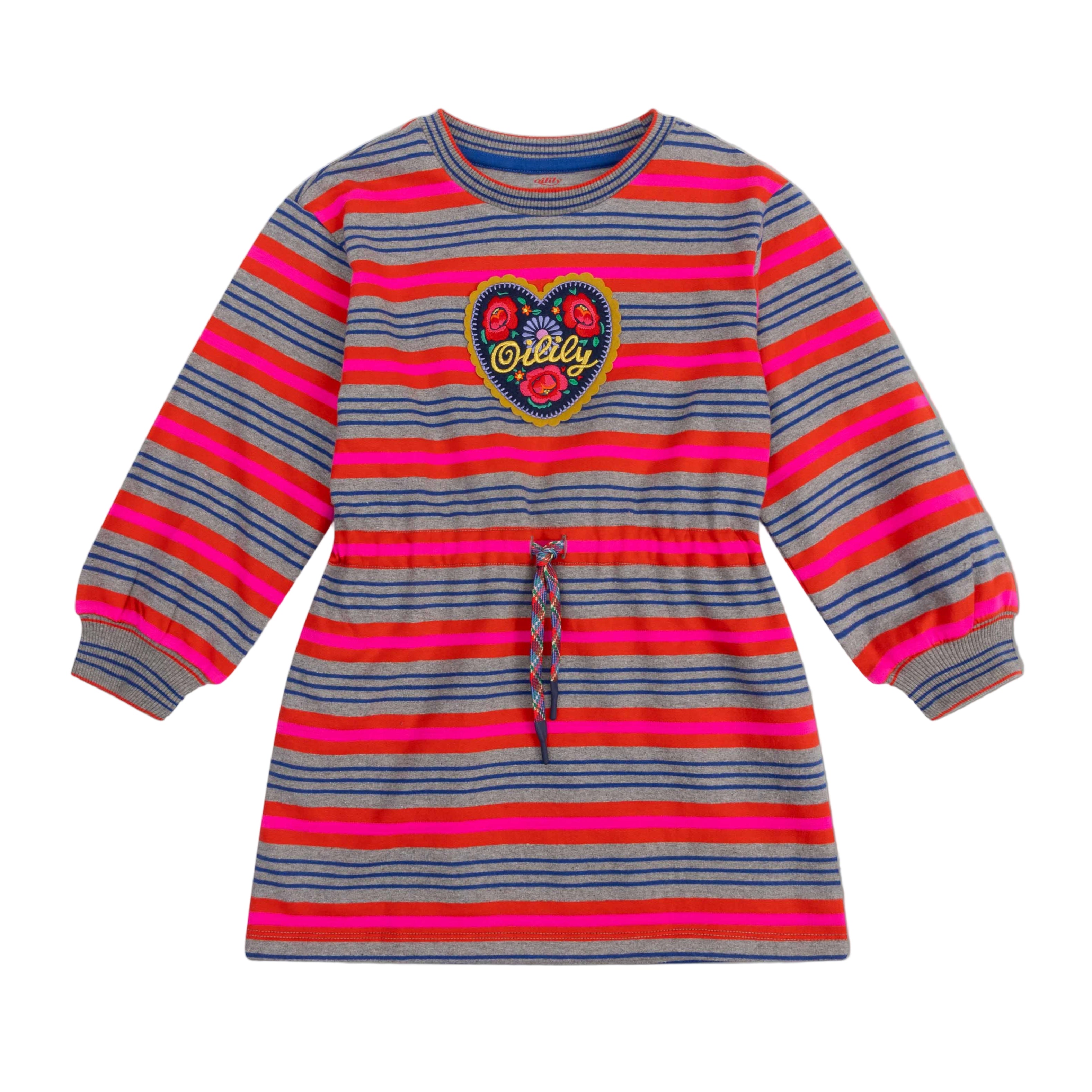 Oilily Girls Forced Iron Dial Sweat Dress