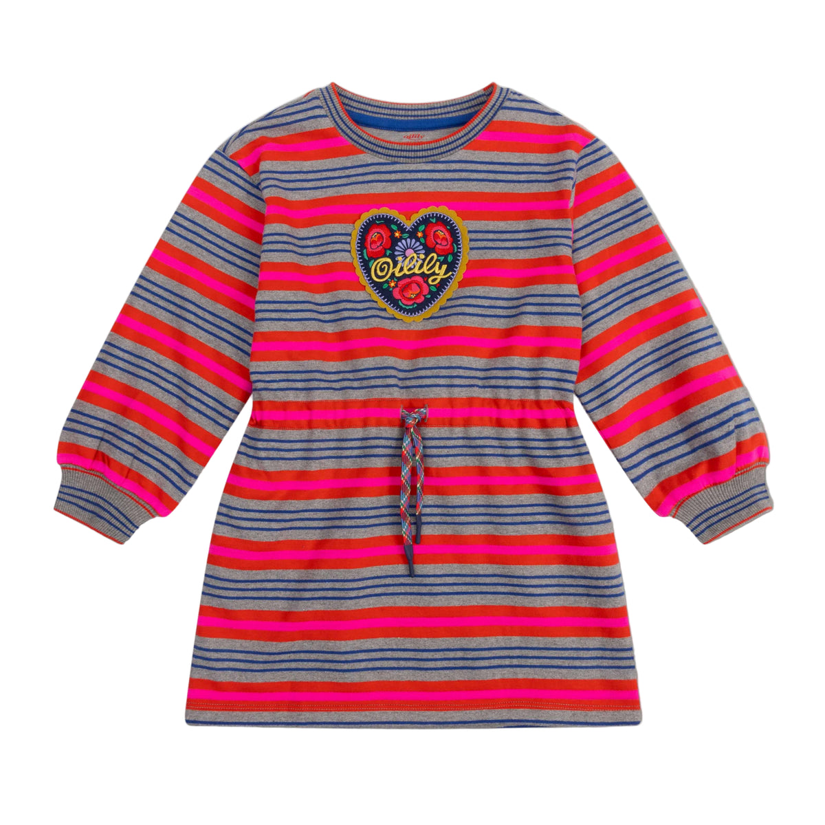 Oilily Girls Forced Iron Dial Sweat Dress