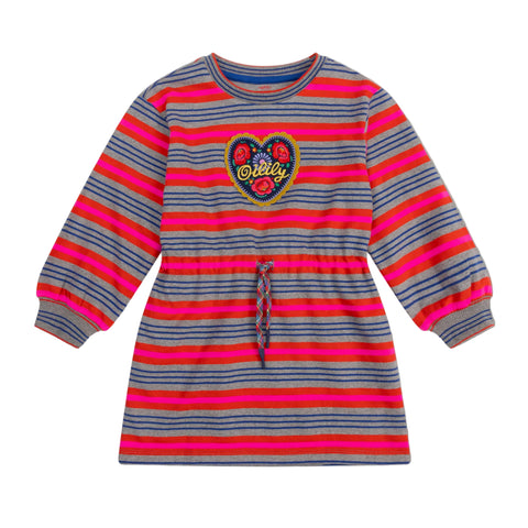 Oilily Girls Forced Iron Dial Sweat Dress