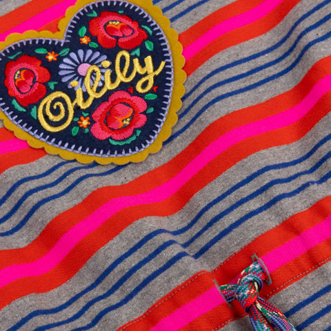 Oilily Girls Forced Iron Dial Sweat Dress