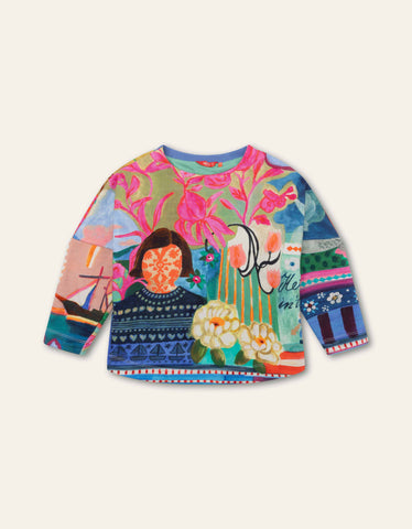 Oilily Girls Wedgewood Harpy Sweater