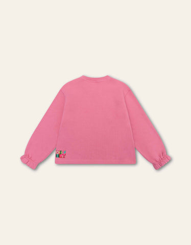 Oilily Girls Chateau Rose Hoossel Sweater