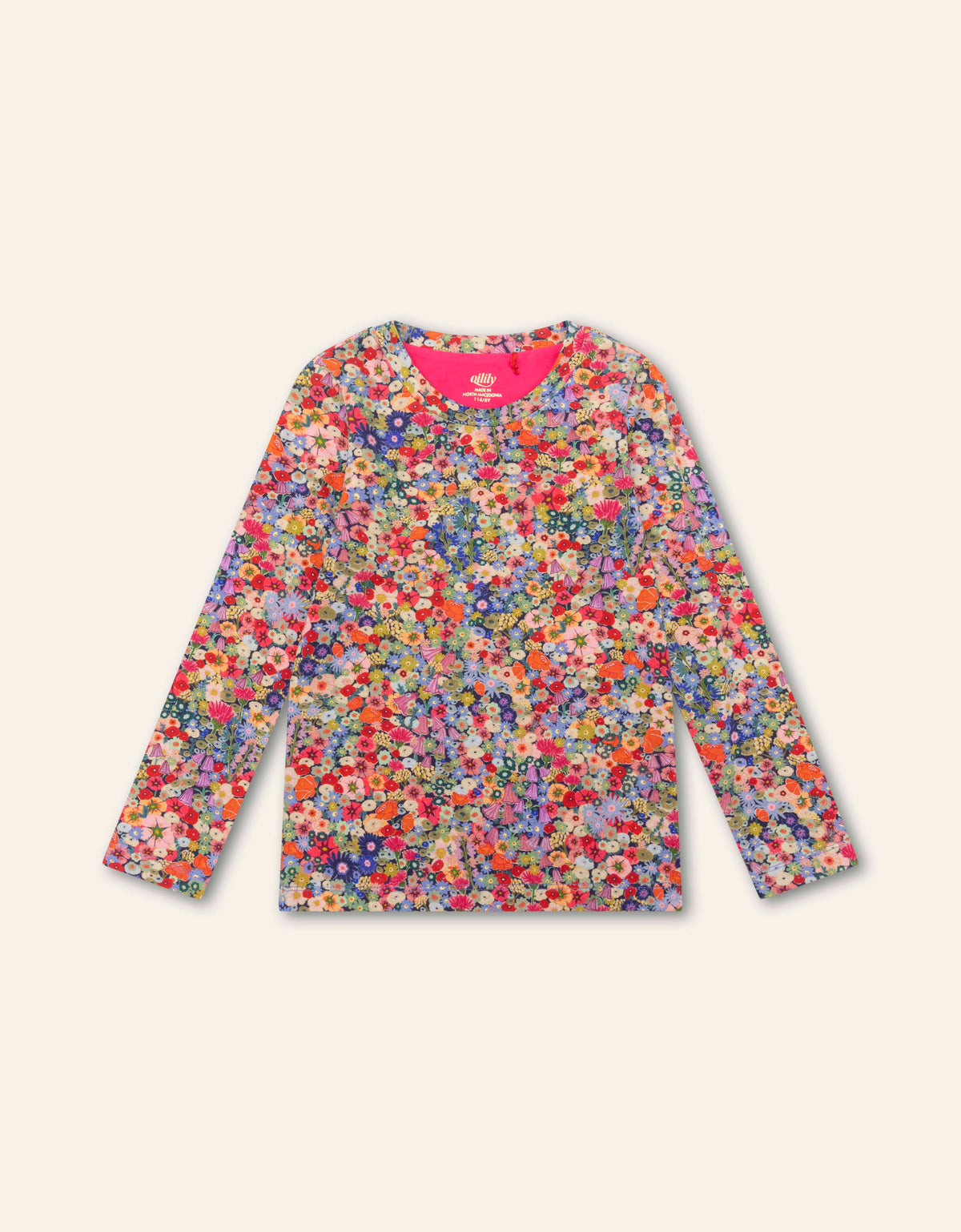 Oilily Girls Patriot Blue Together L.Sl. T-Shirt
