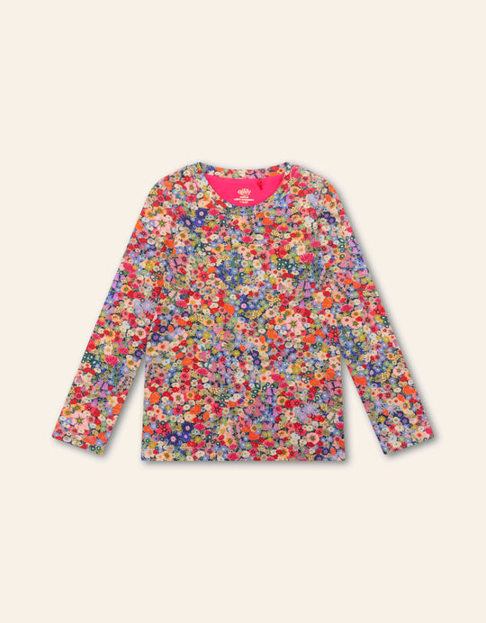 Girls Patriot Blue Together L.Sl. T-Shirt