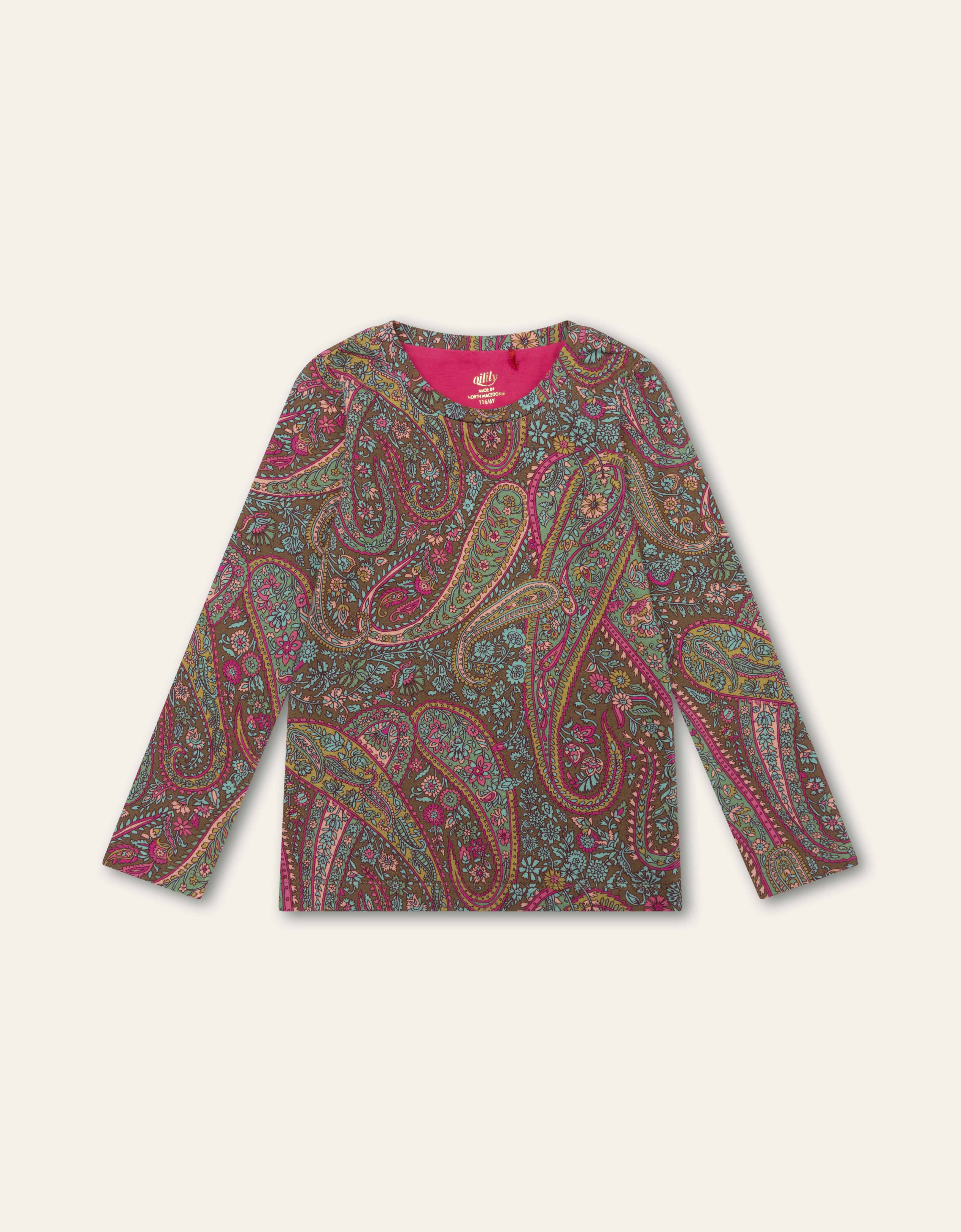 Oilily Girls Tapenade Together L.Sl. T-Shirt