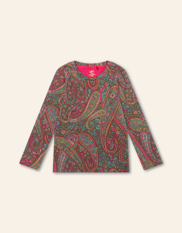 Oilily Girls Tapenade Together L.Sl. T-Shirt