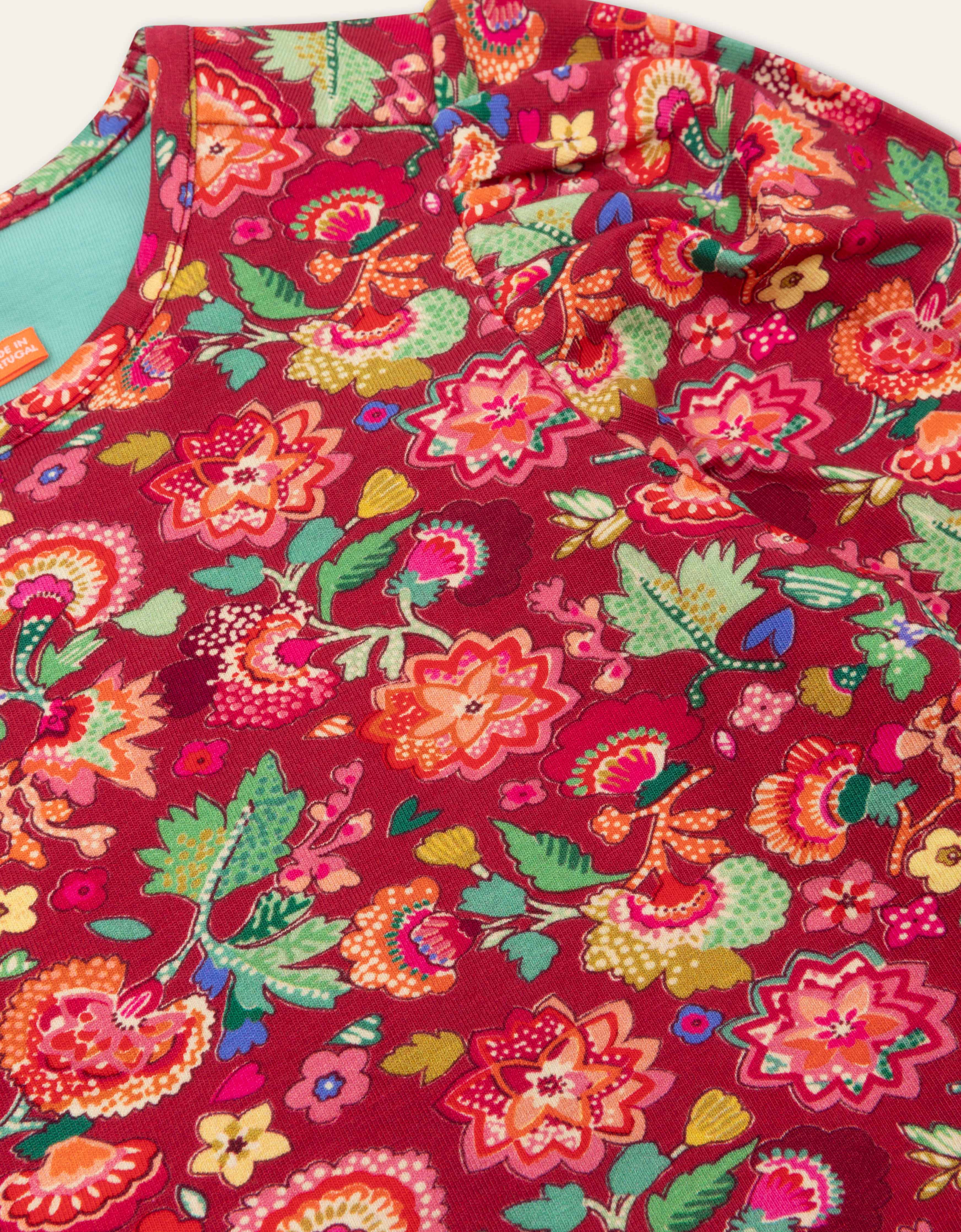 Oilily Girls Persian Red Triangle T-Shirt