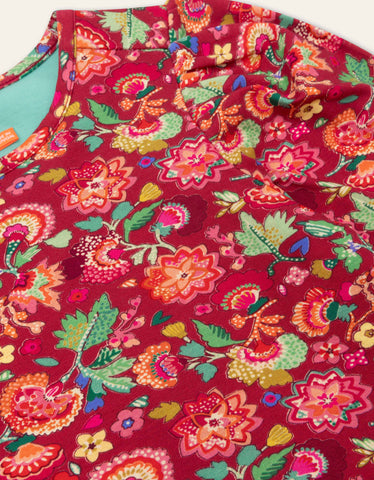 Oilily Girls Persian Red Triangle T-Shirt