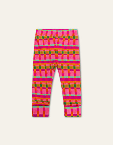 Oilily Girls Chateau Rose Peep Leggings