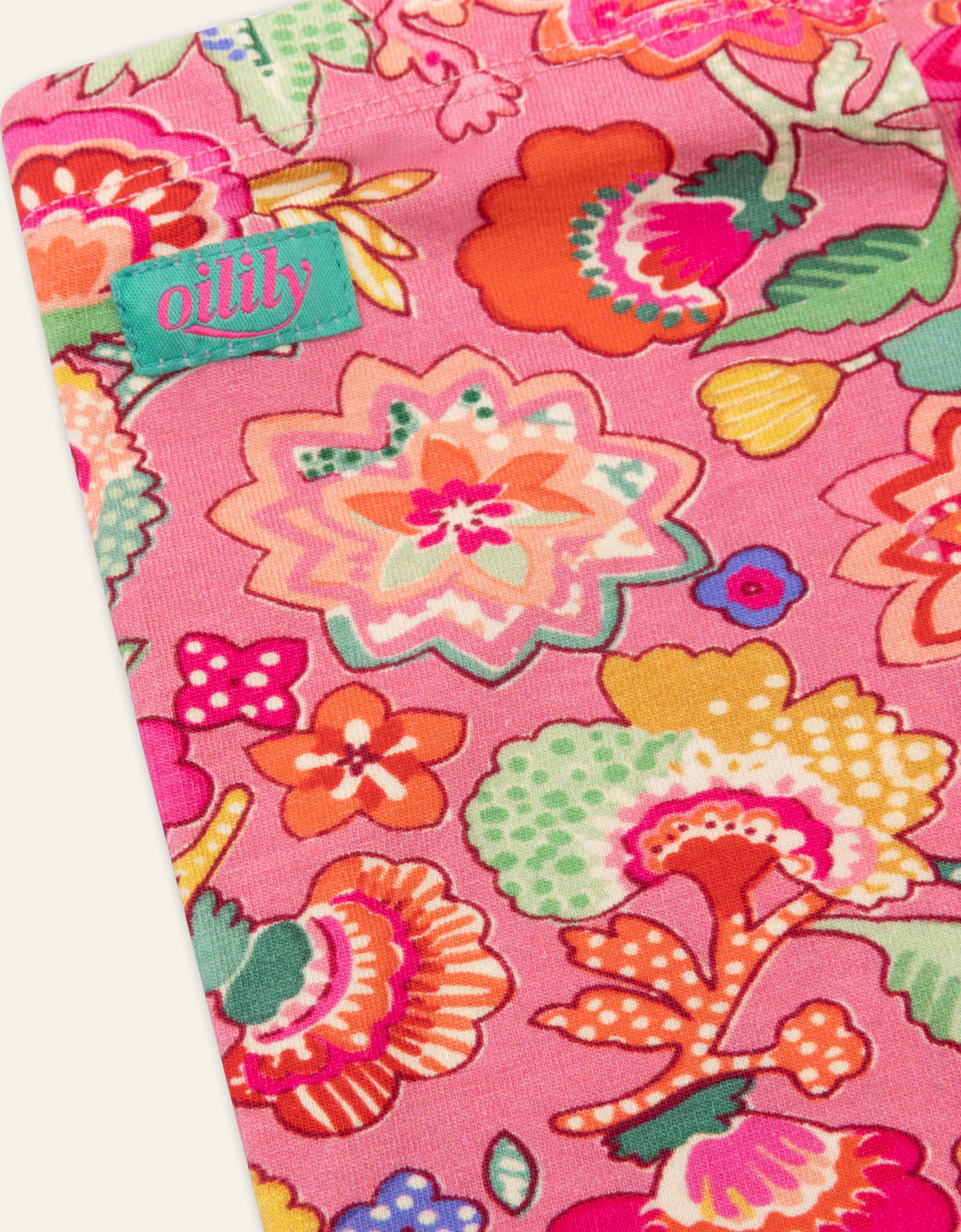 Oilily Girls Chateau Rose Peppy Leggings