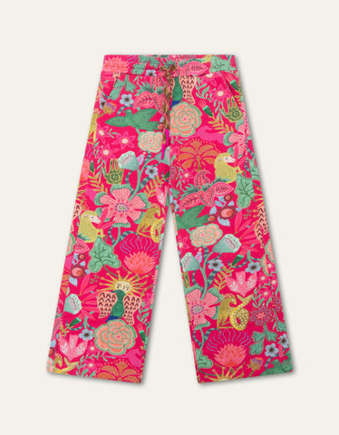 Oilily Girls Bright Rose Prom Sweat Pants