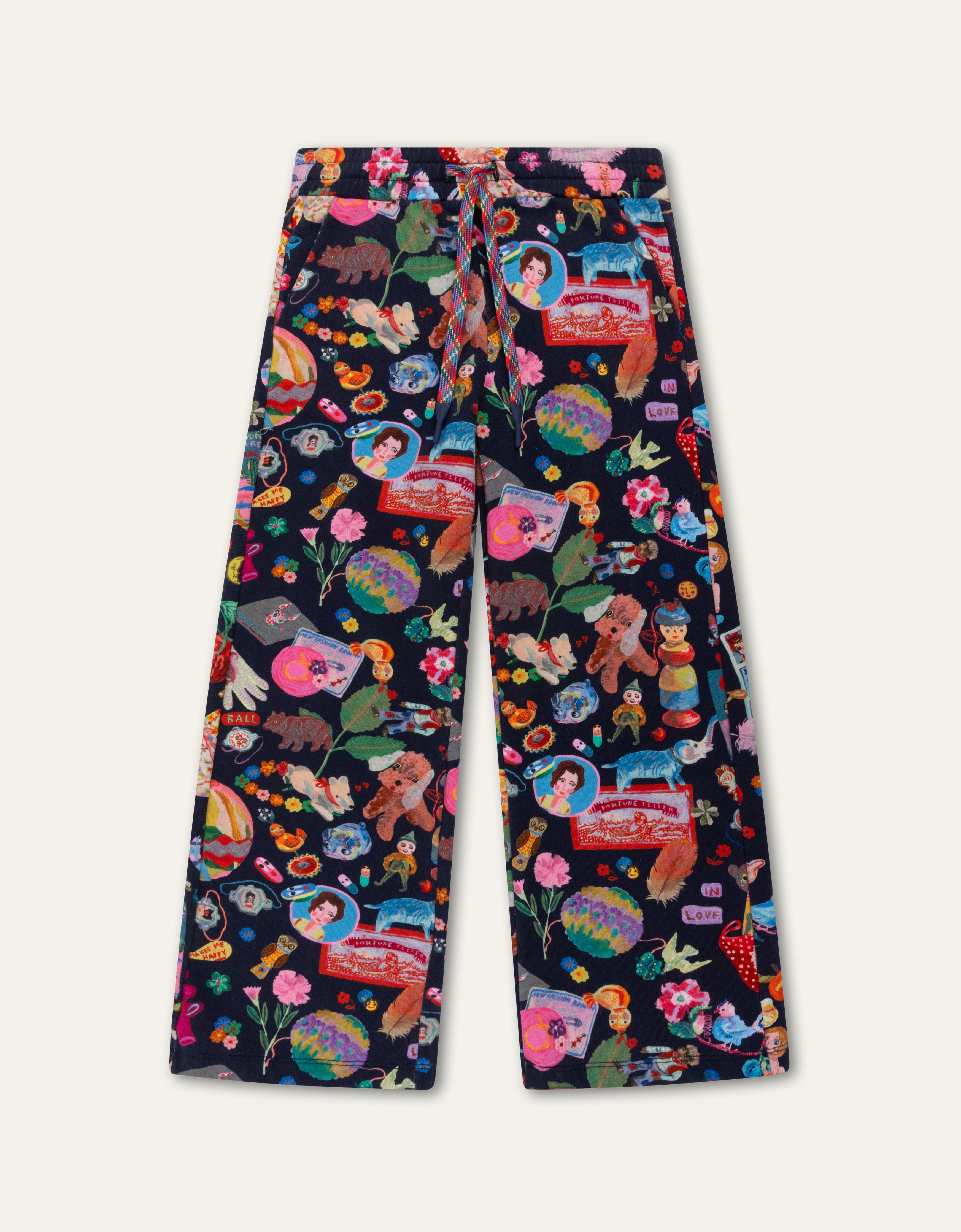 Oilily Girls Patriot Blue Prom Sweat Pants