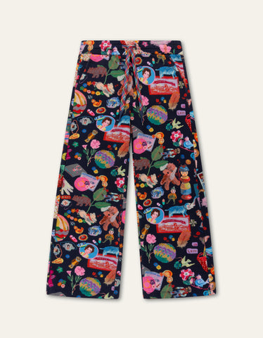 Oilily Girls Patriot Blue Prom Sweat Pants