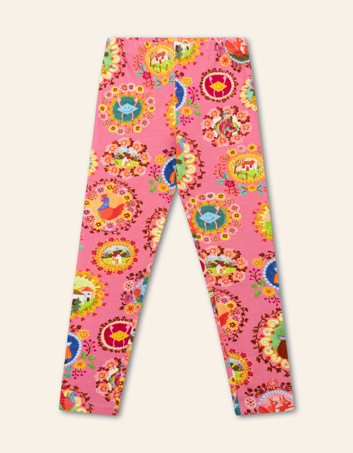 Oilily Girls Chateau Rose Peppy Leggings