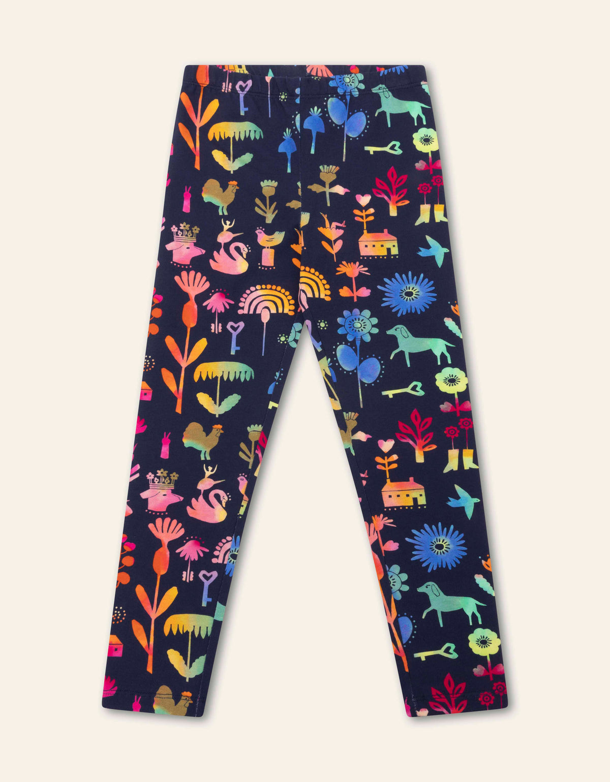 Oilily Girls Patriot Blue Peppy Leggings