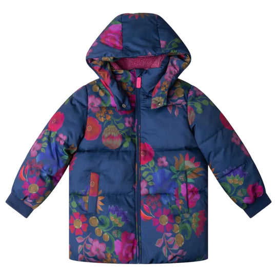 Girls Blue Coorie Coat