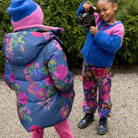 Girls Blue Coorie Coat