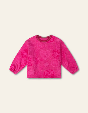 Girls Hymne Pink Sweater Skirt Set