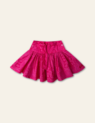 Girls Hymne Pink Sweater Skirt Set