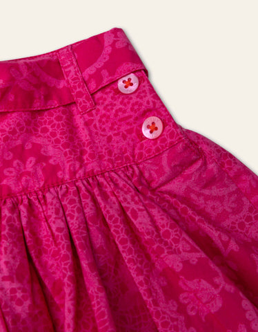 Girls Hymne Pink Sweater Skirt Set
