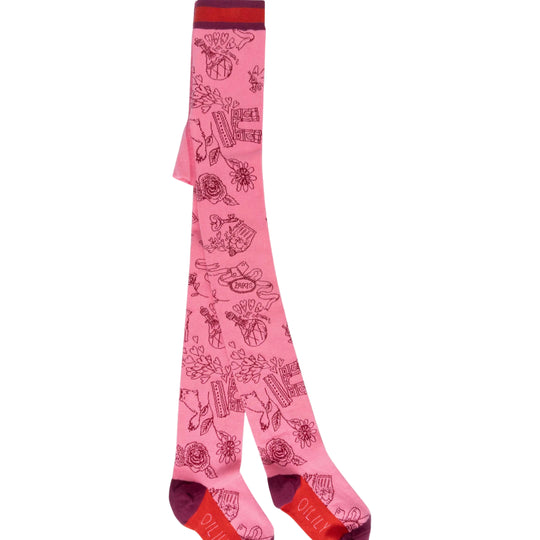 Girls Pink Monparis