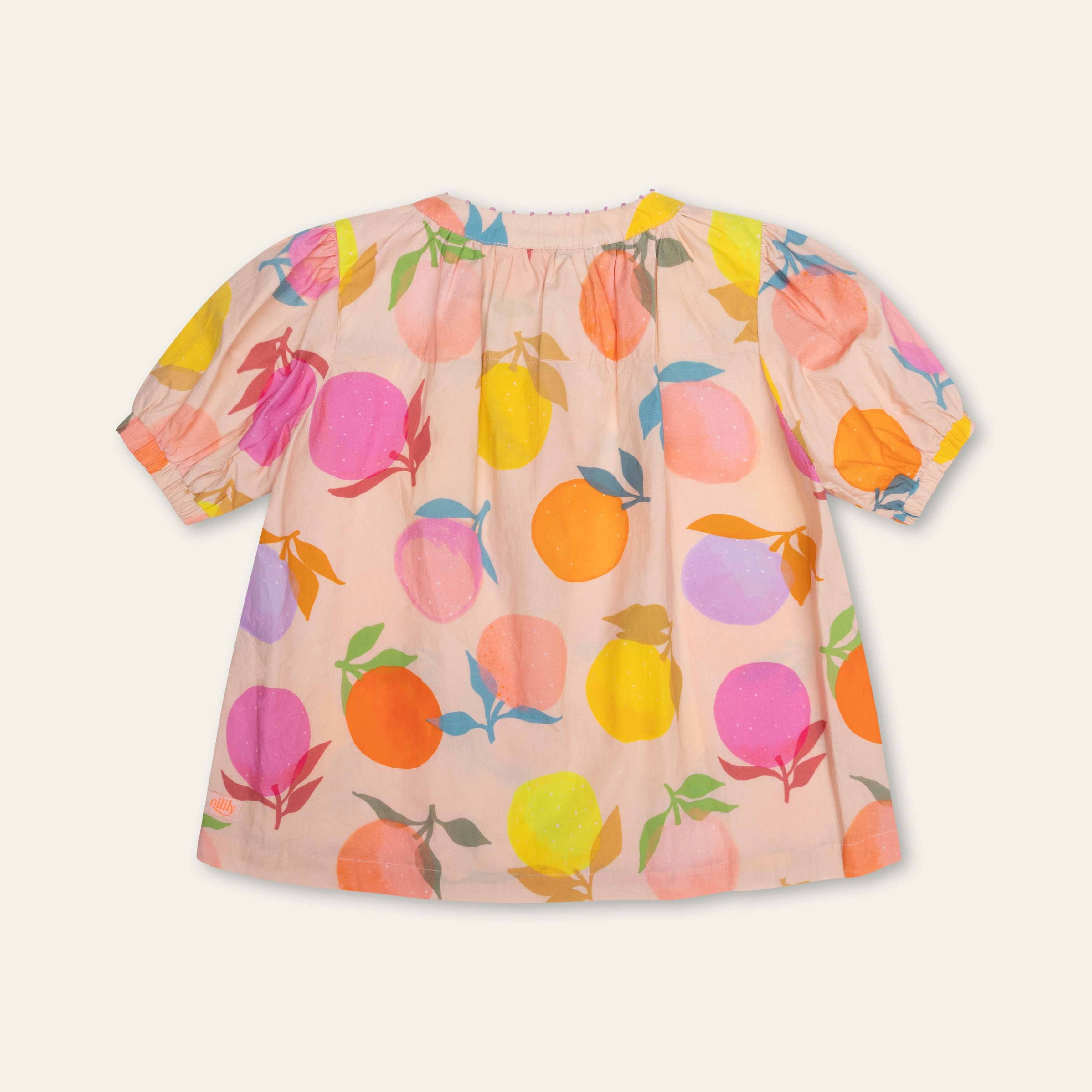 Oilily Girls Peach Beso Short Set