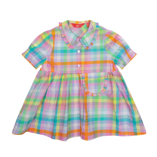 Girls Pink Didget Dress