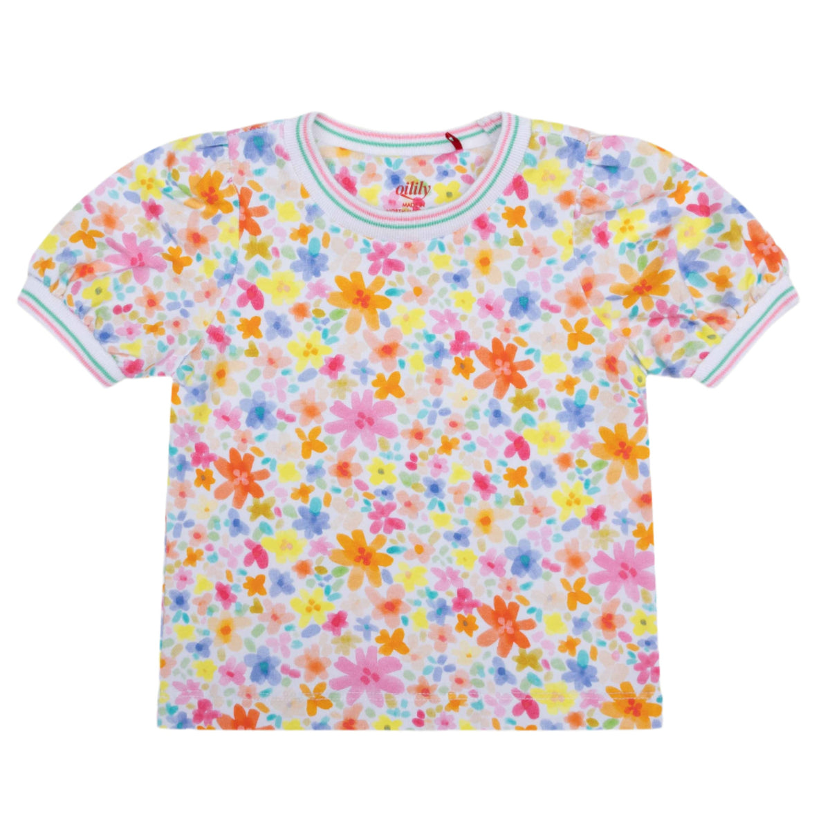 Oilily Girls White Tjerry T-Shirt