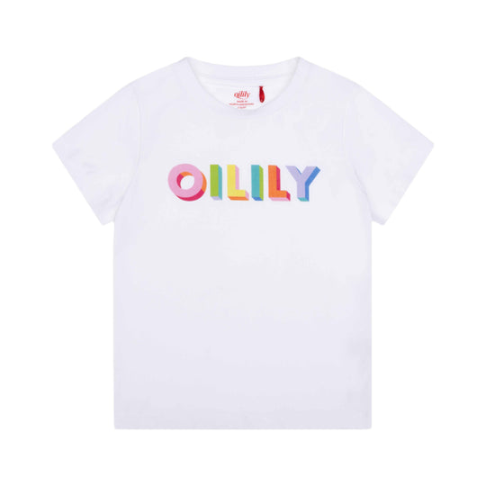 Girls White Tak T-Shirt