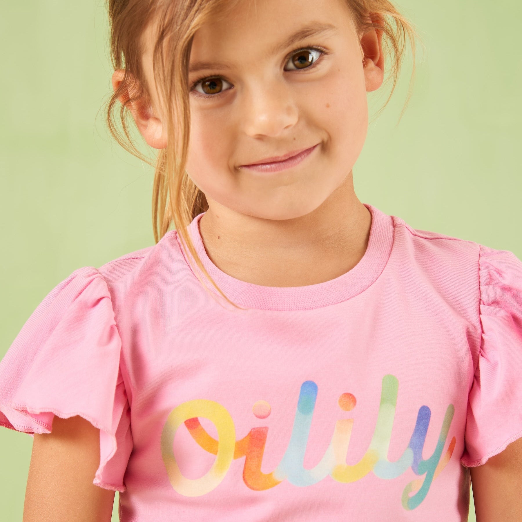 Oilily Girls Fuchsia Pink Tjancy T-Shirt