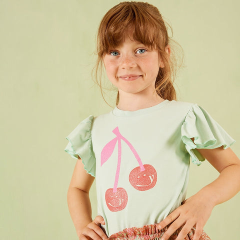 Oilily Girls Green Tjancy T-Shirt