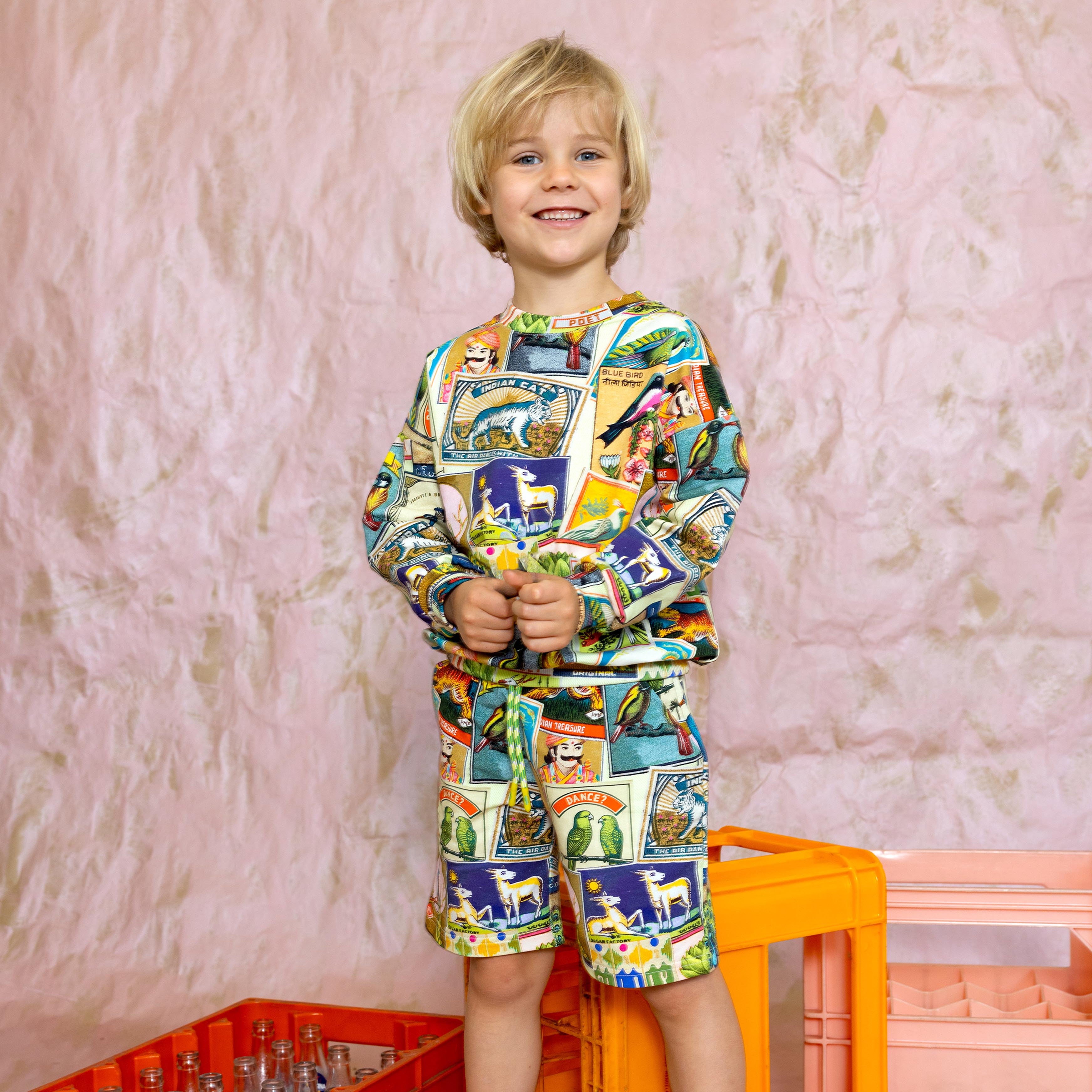 Oilily Boys Harvest Short Set