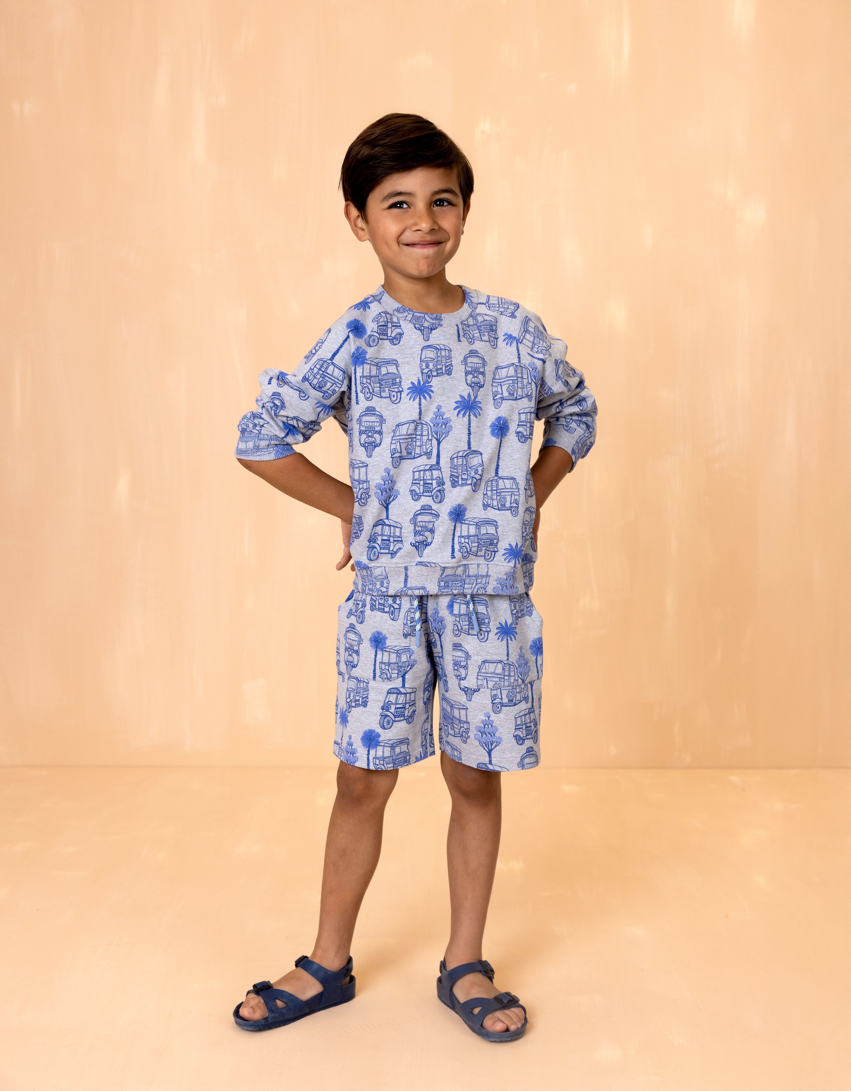 Oilily Boys Forged Iron Shorts
