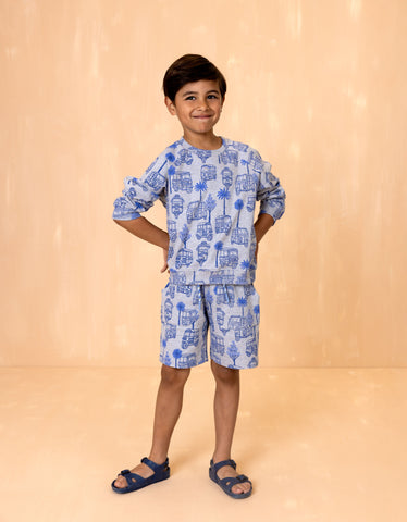 Oilily Boys Forged Iron Shorts