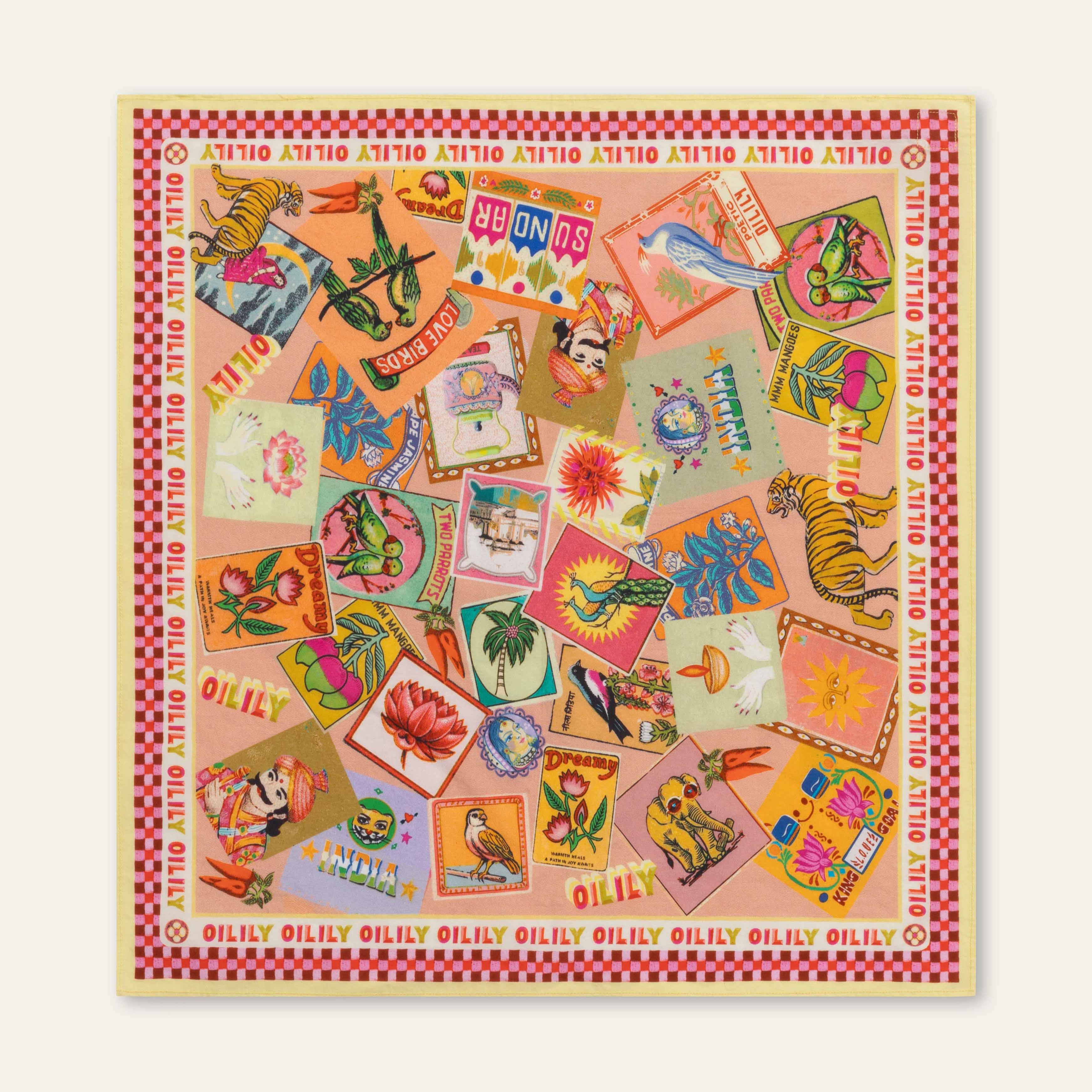 Oilily Girls Peach Scarf