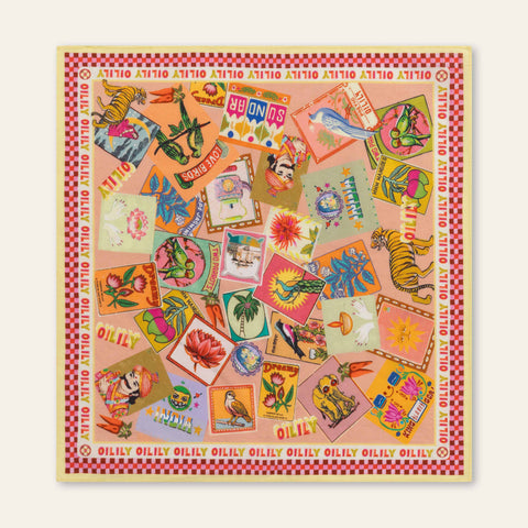 Oilily Girls Peach Scarf