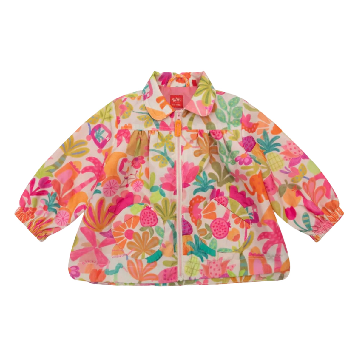 Oilily Girls Almond Oil Coat