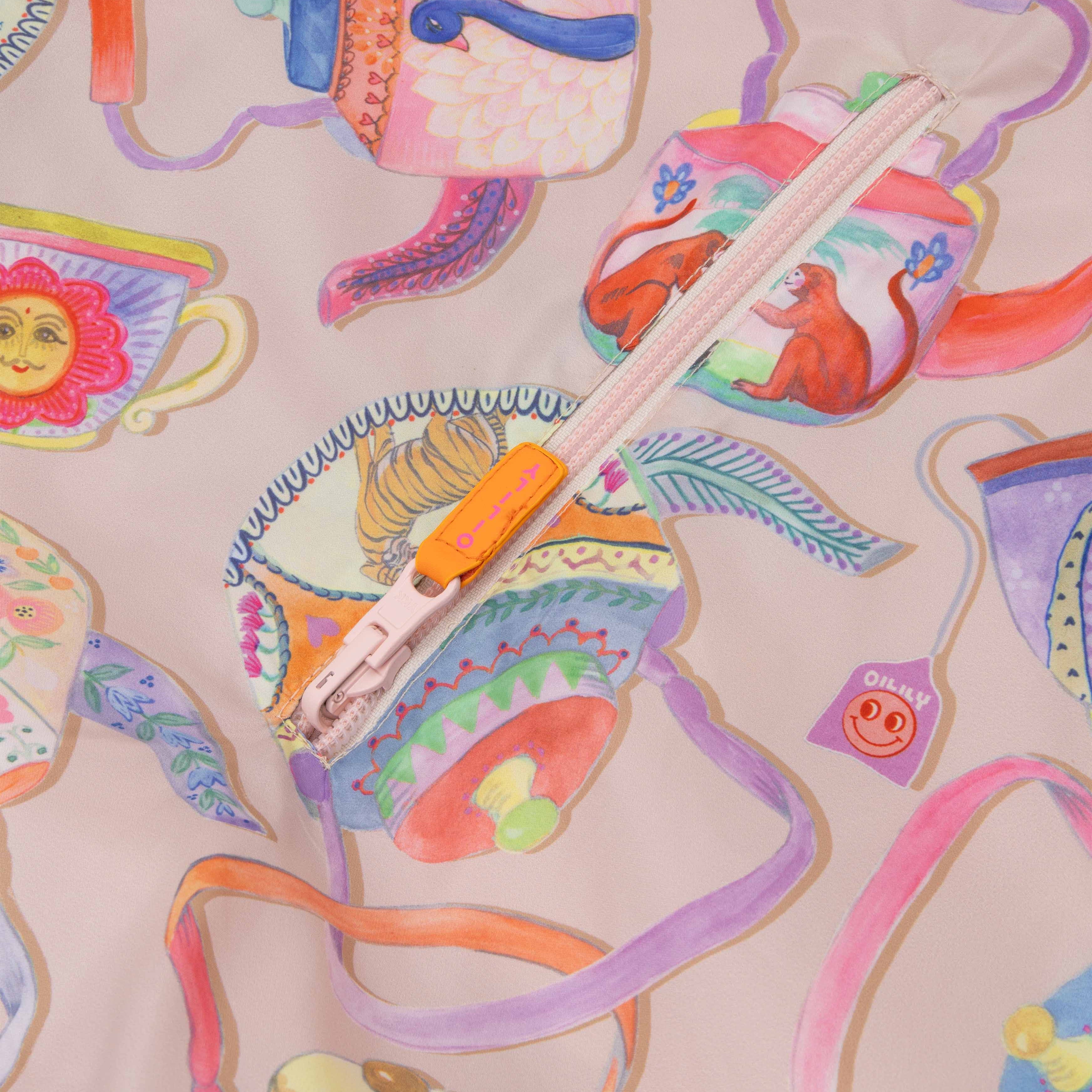 Oilily Girls Chaitea Shifting Sand Jacket