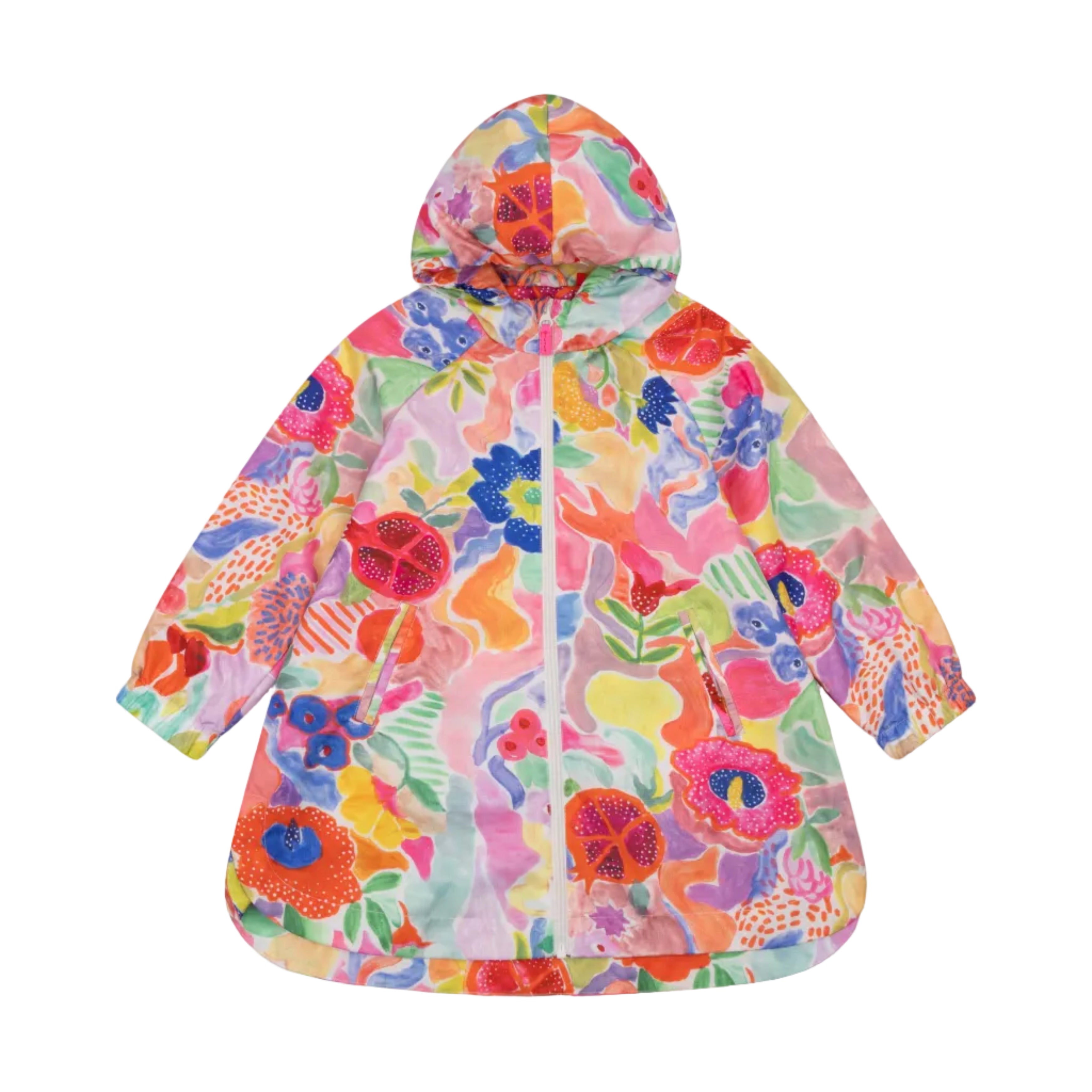 Oilily Girls White Chakra Coat