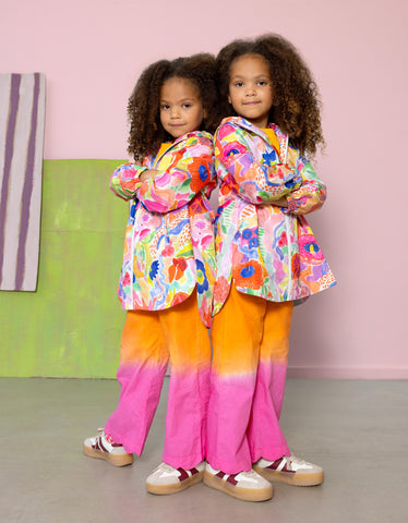 Oilily Girls White Chakra Coat